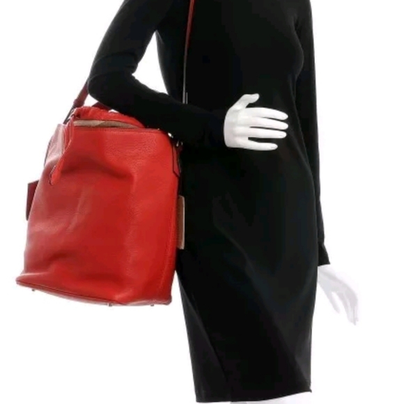 BURBERRY Leather bag Ashby womens check purse Hobo bag - Picture 3 of 7